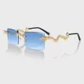 oem odm customized metal sunglasses kjs 024 1