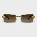 oem odm customized rimless sunglasses krs 201 13
