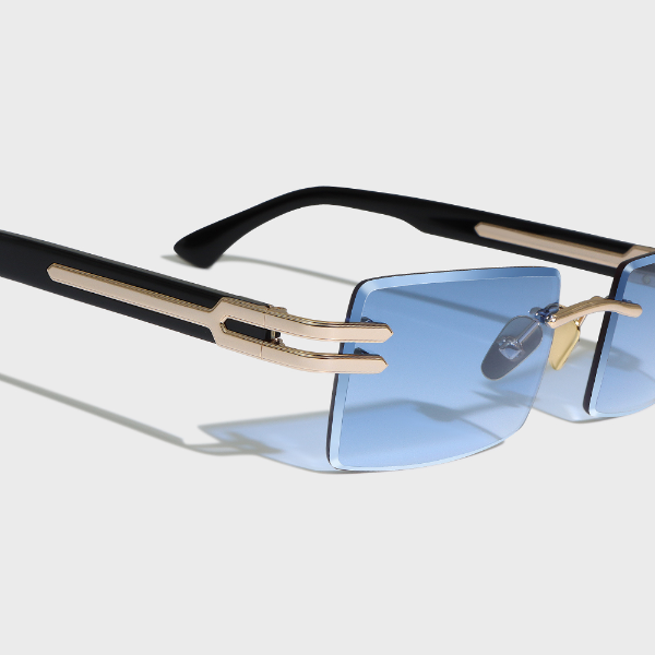 oem odm customized rimless sunglasses krs 202 3