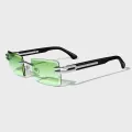 oem odm customized rimless sunglasses krs 202 6