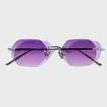oem odm customized rimless sunglasses krs 204 1