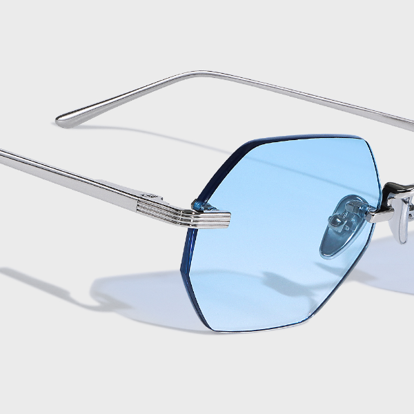 oem odm customized rimless sunglasses krs 204 7