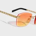 oem odm customized rimless sunglasses krs 205 3