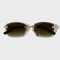 oem odm customized rimless sunglasses krs 205 9