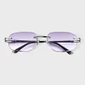 oem odm customized rimless sunglasses krs 208 1