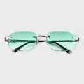 oem odm customized rimless sunglasses krs 208 13