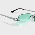 oem odm customized rimless sunglasses krs 208 15