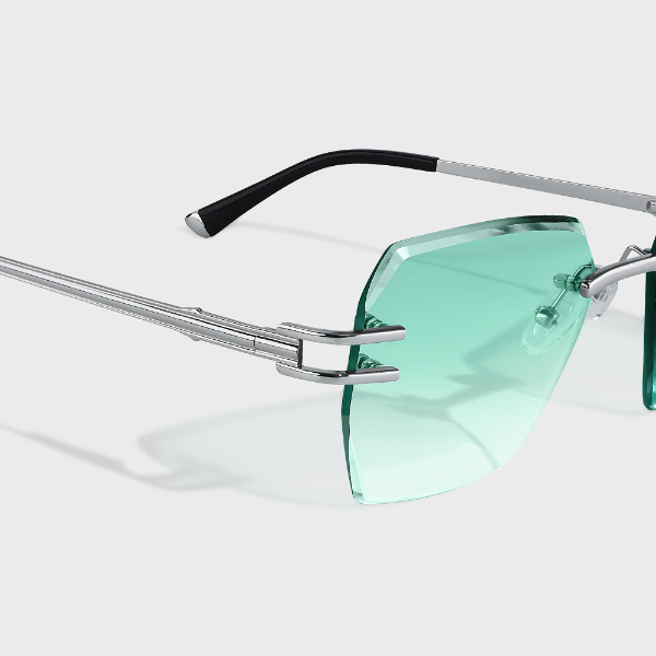 oem odm customized rimless sunglasses krs 209 11