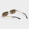 oem odm customized rimless sunglasses krs 210 4