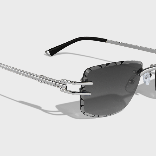 oem odm customized rimless sunglasses krs 210 7