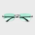 oem odm customized rimless sunglasses krs 210 9